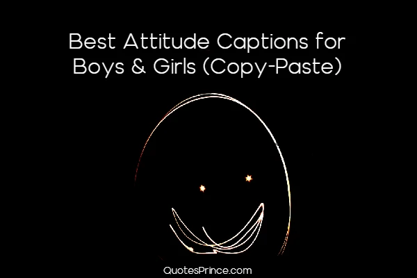 Read more about the article 1108+ Best Attitude Captions For Instagram – Attitude & Stylish 2025