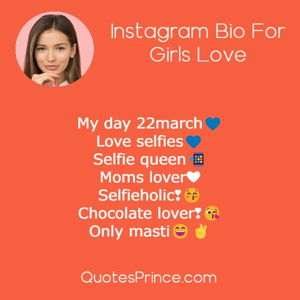 Instagram Bio For Girls Love