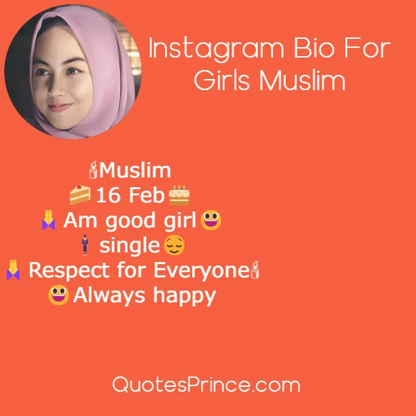 Instagram Bio For Girls Muslim