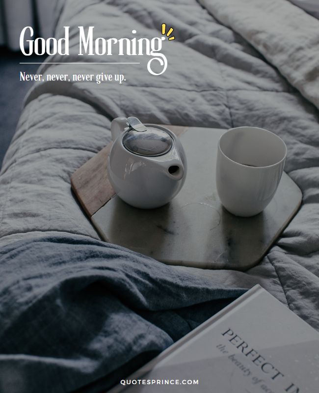 Good Morning Coffee Poster 
