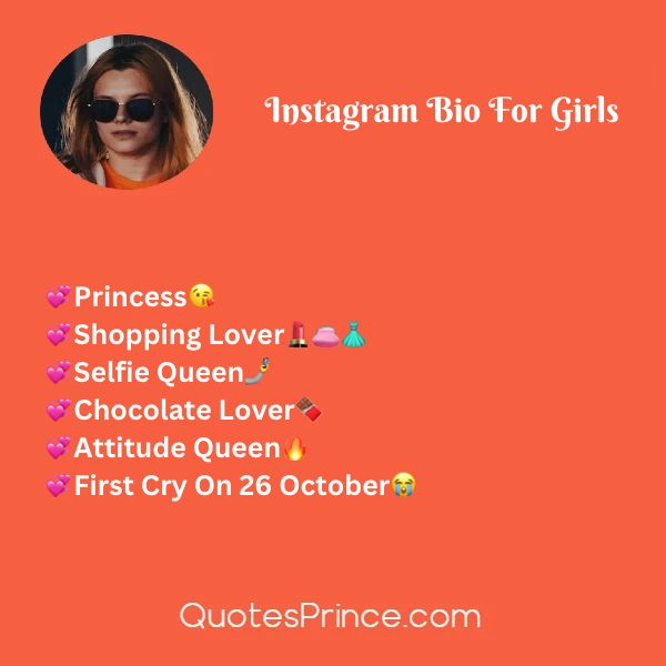 Instagram Bio For Girls